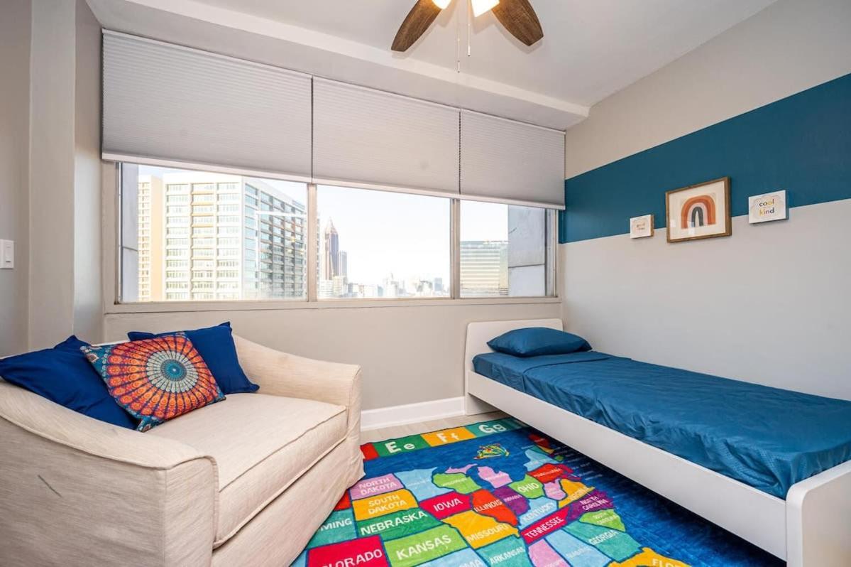 Downtown Atl Condo Onsite Parking King Bed & Bonus Room Lm1901 Atlanta Exterior foto