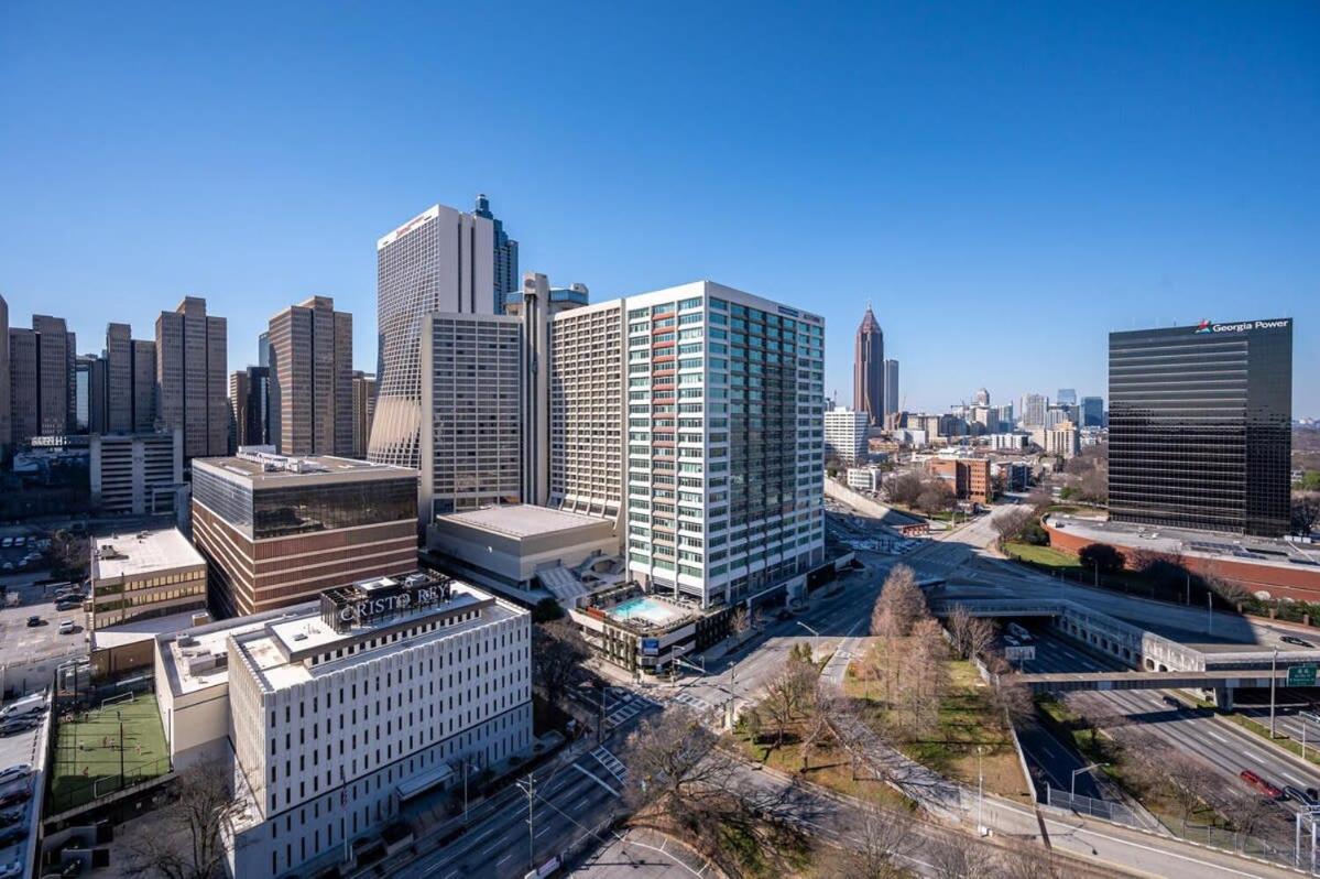Downtown Atl Condo Onsite Parking King Bed & Bonus Room Lm1901 Atlanta Exterior foto
